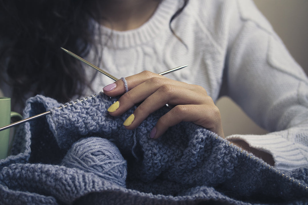 What is blocking in knitting?