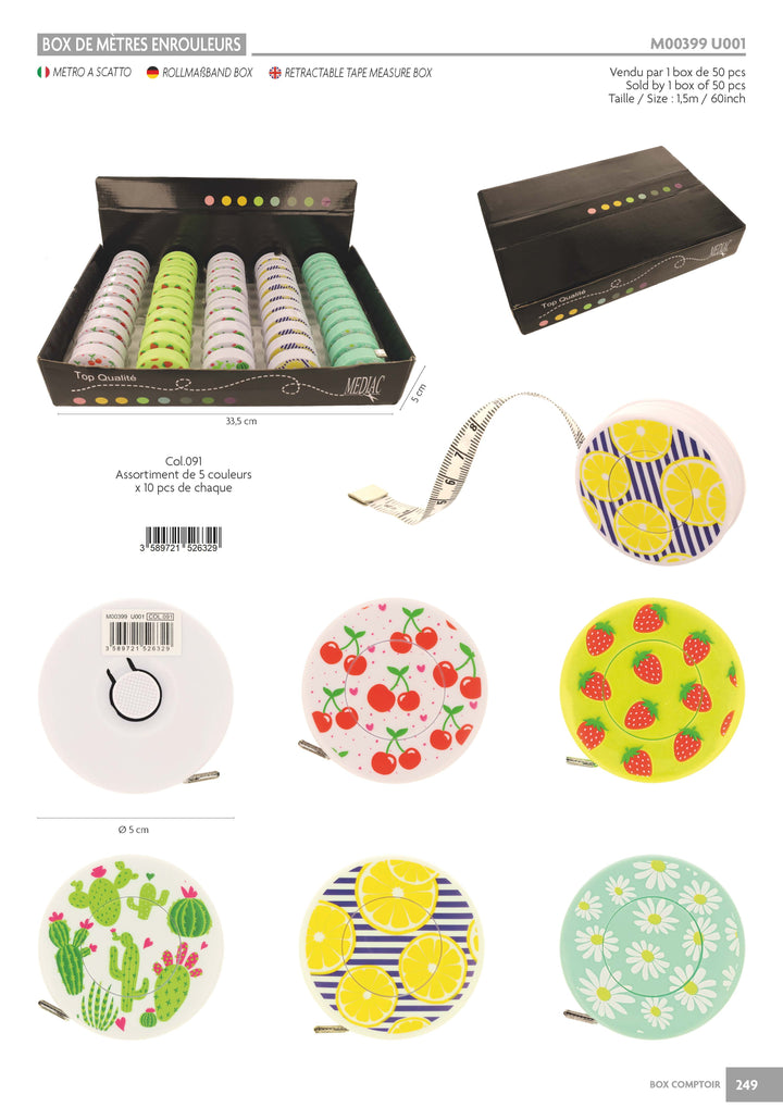 Mediac Printed Tape Measure