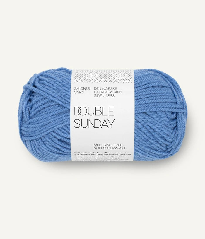 Sandnes Garn Double Sunday 100% Merino Wool Yarn