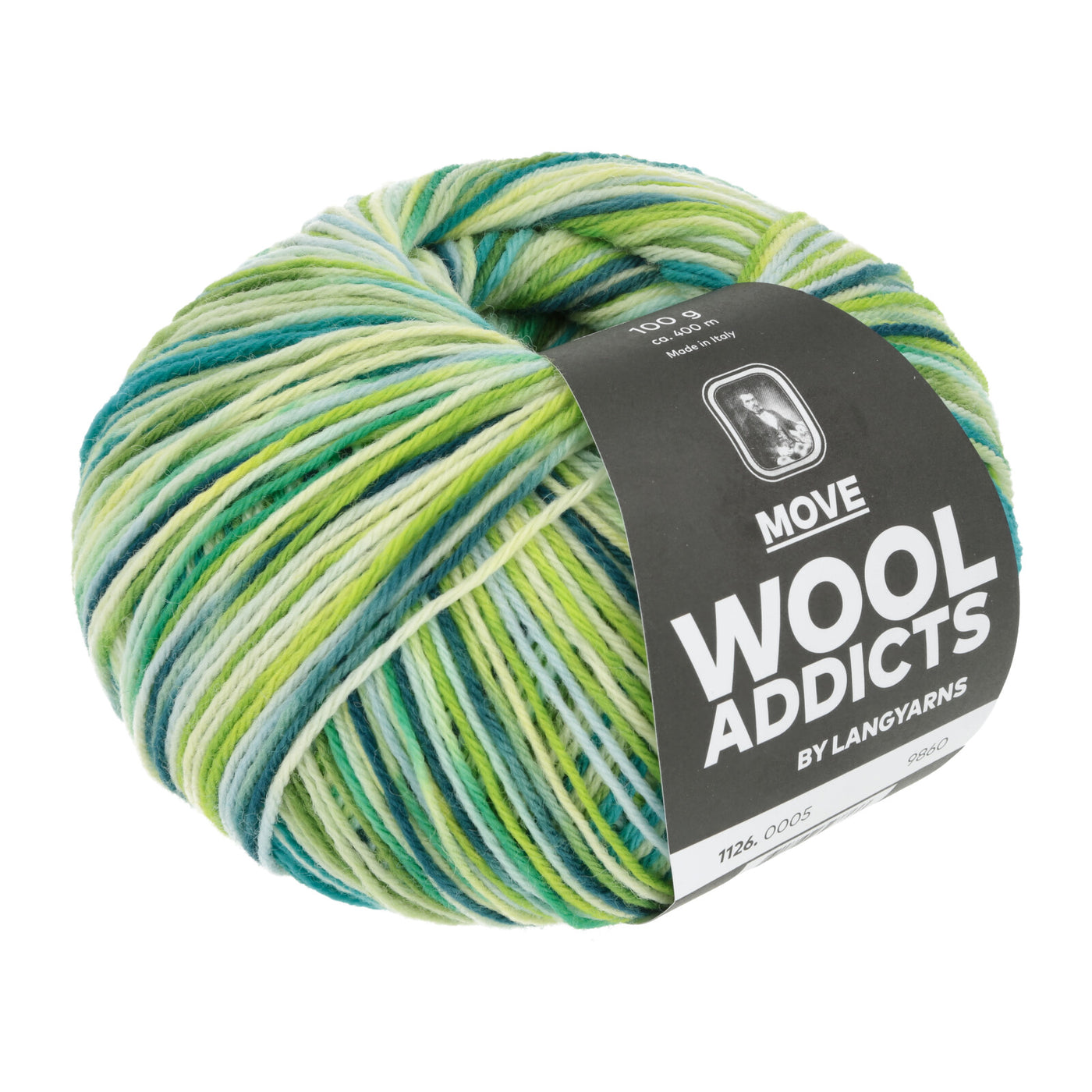 Wool Addicts Move - 75/25 Superwash Merino/Nylon Sock Yarn