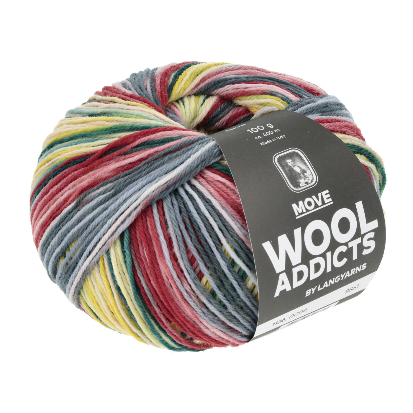 Wool Addicts Move - 75/25 Superwash Merino/Nylon Sock Yarn