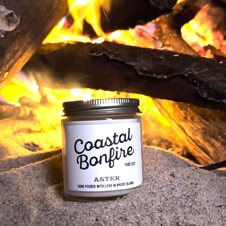Aster Candle Coastal Bonfire Candle