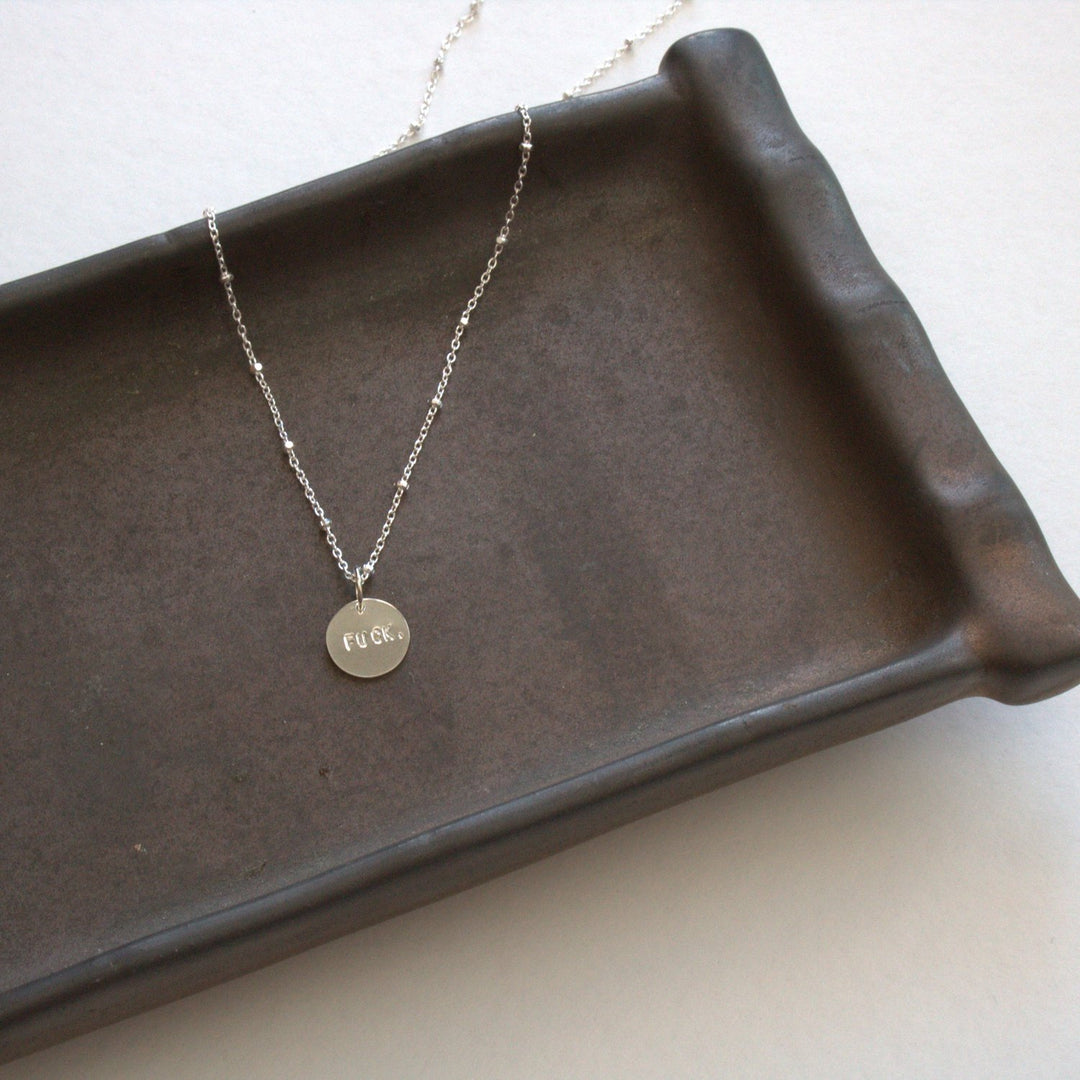 Indigo Lane Sterling Silver Charm Necklace