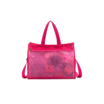 Della Q Maker's Tall Mesh Tote