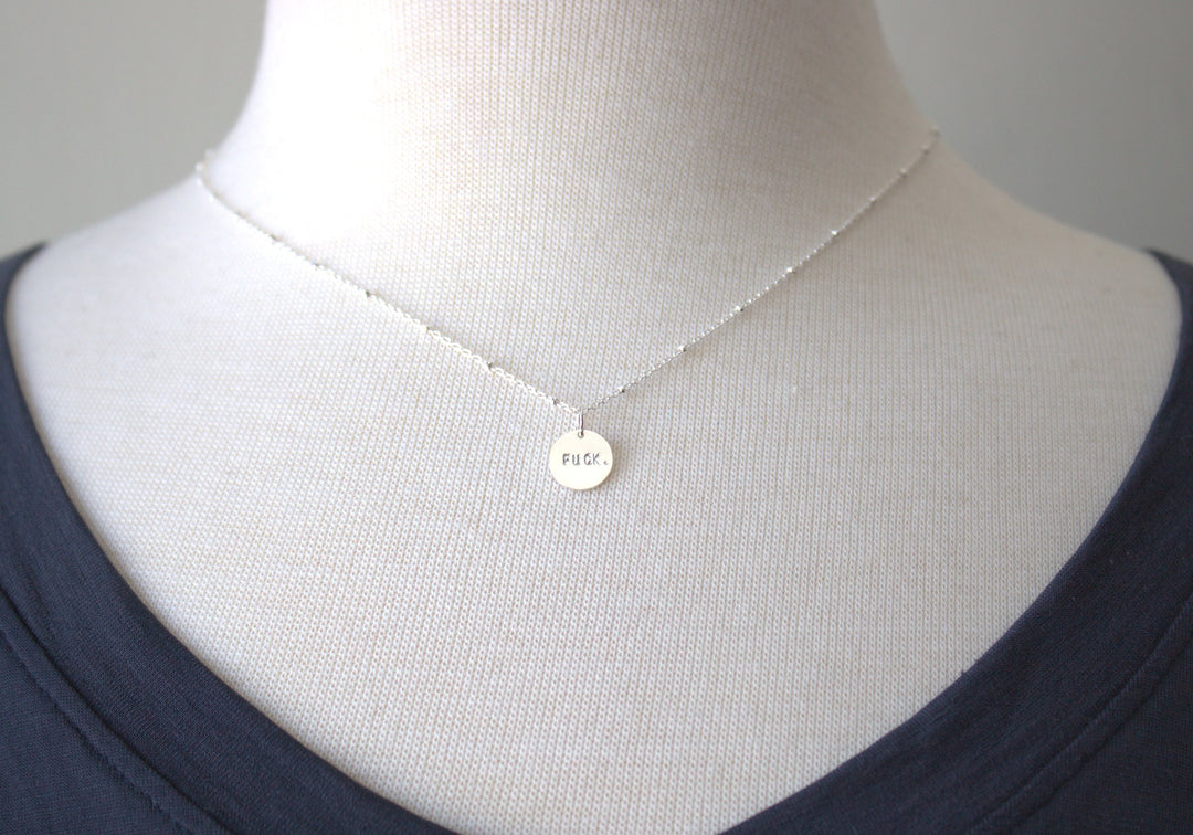 Indigo Lane Sterling Silver Charm Necklace