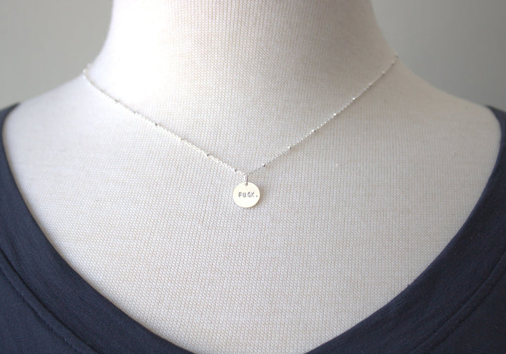 Indigo Lane Sterling Silver Charm Necklace