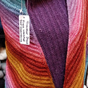 Traveler Shawl in Moonshine and Freia