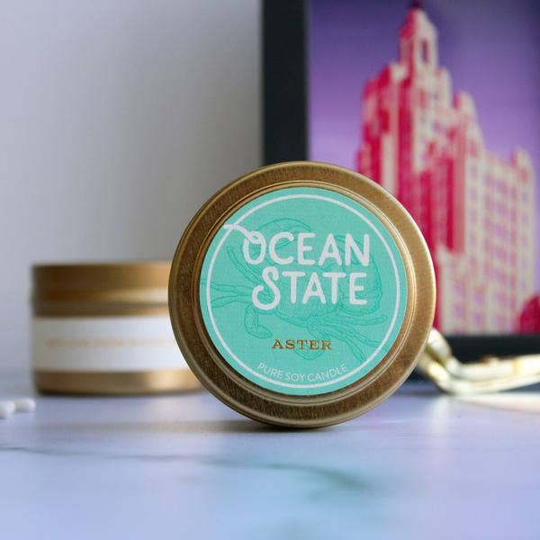 Aster Candle Ocean State Candle - 4oz