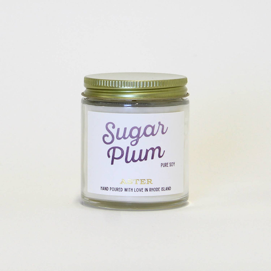 Aster Candle Sugar Plum Candle - 4oz