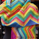 Zig Zag Scarf in Freia Minikins