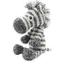Hardicraft Dirk Zebra Crochet Kit