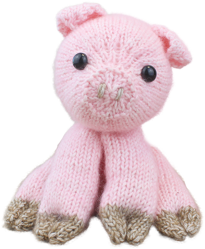Hardicraft Liz Piggy Knitted Amigurumi Kit