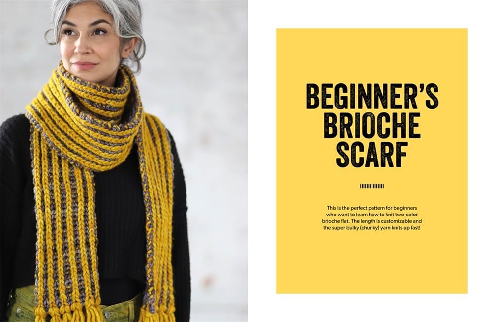 Brioche Knitting Workshop Book - Lavanya Patricella