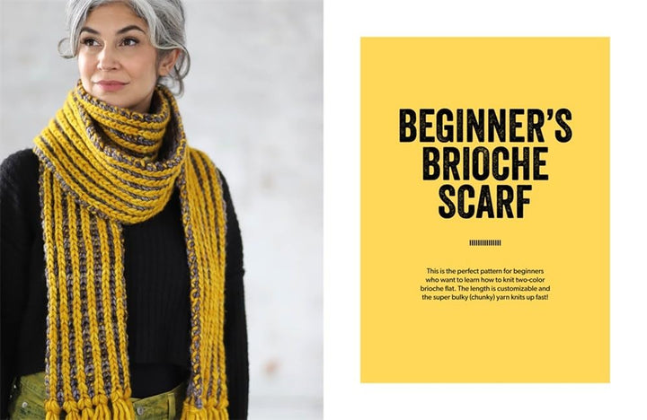 Brioche Knitting Workshop Book - Lavanya Patricella