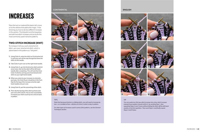Brioche Knitting Workshop Book - Lavanya Patricella