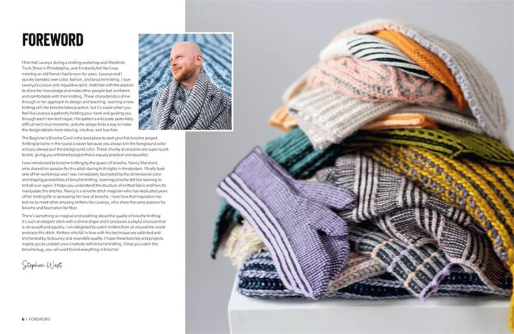 Brioche Knitting Workshop Book - Lavanya Patricella