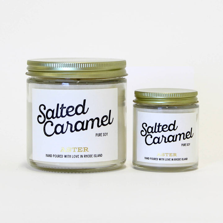 Aster Candle Salted Caramel Candle - 4oz