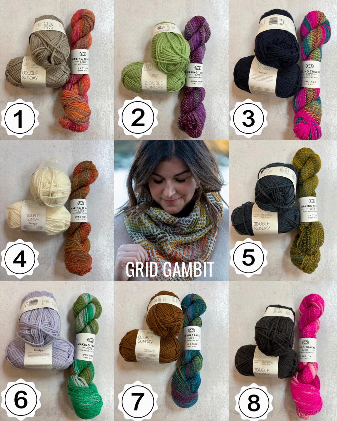 Grid Gambit Kits - Double Sunday/Making Tracks Lite