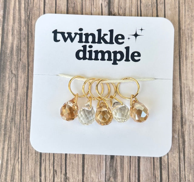 Twinkle Dimple Stitch Marker Set
