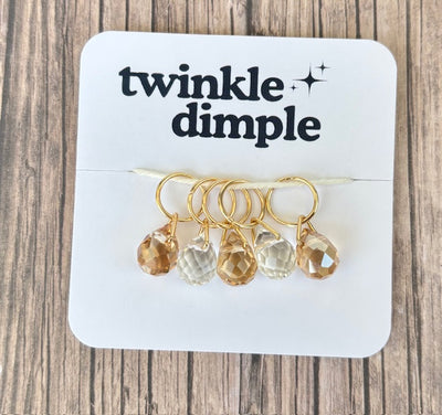Twinkle Dimple Stitch Marker Set