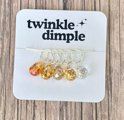 Twinkle Dimple Stitch Marker Set