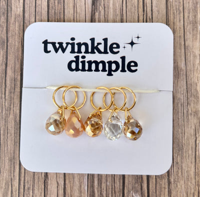 Twinkle Dimple Stitch Marker Set