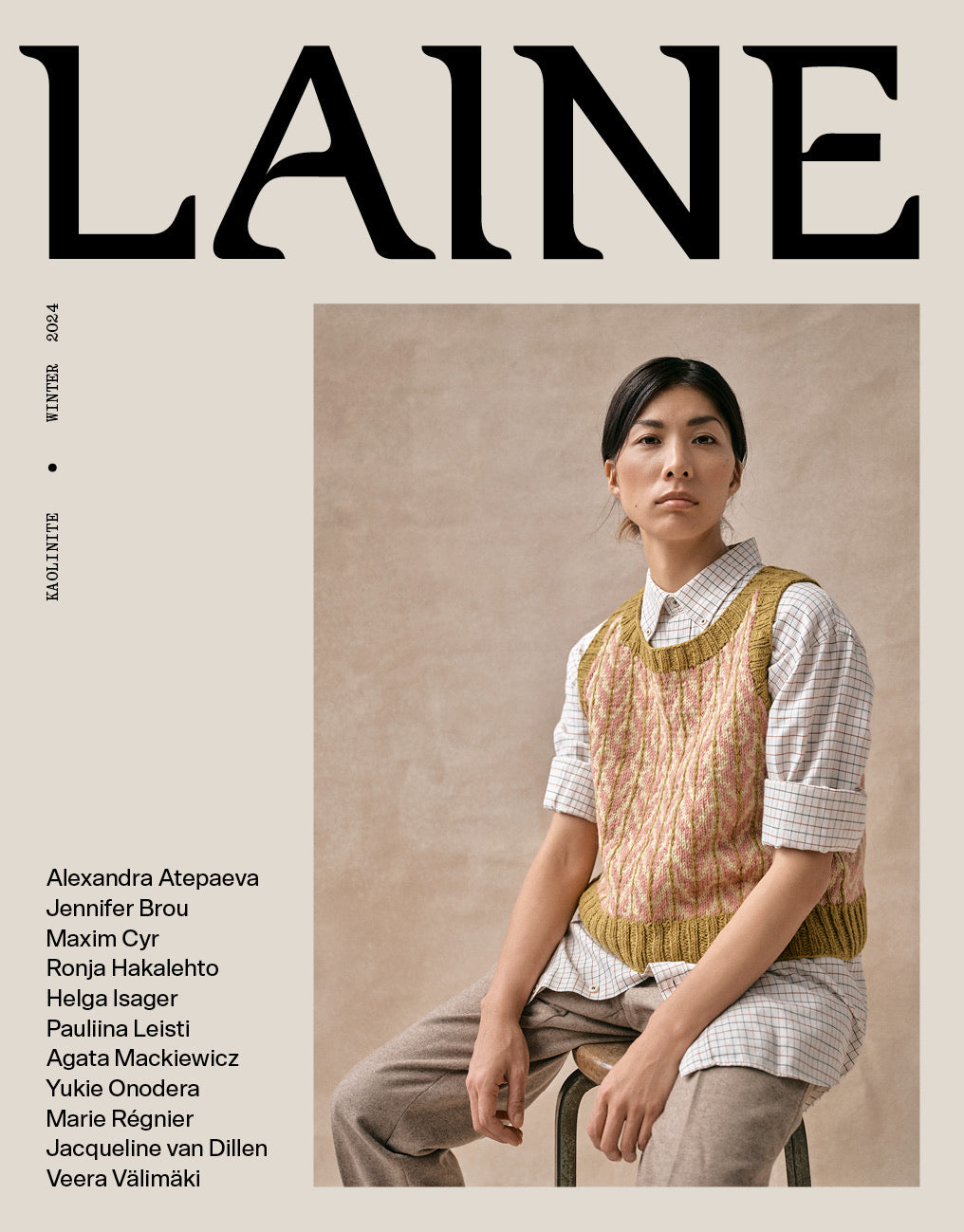 Laine Magazine Issue 19 Winter 2024 Kaolinite