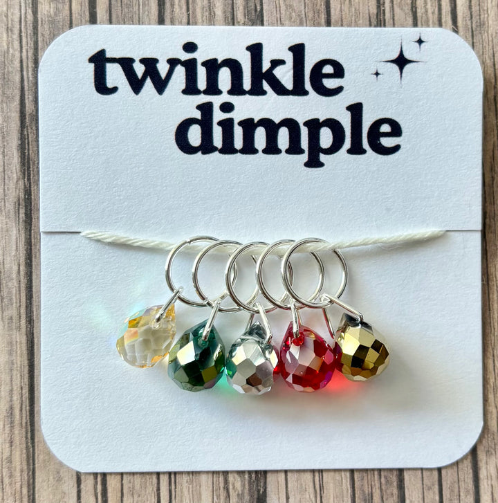 Twinkle Dimple Holiday 2025 Stitch Marker Set