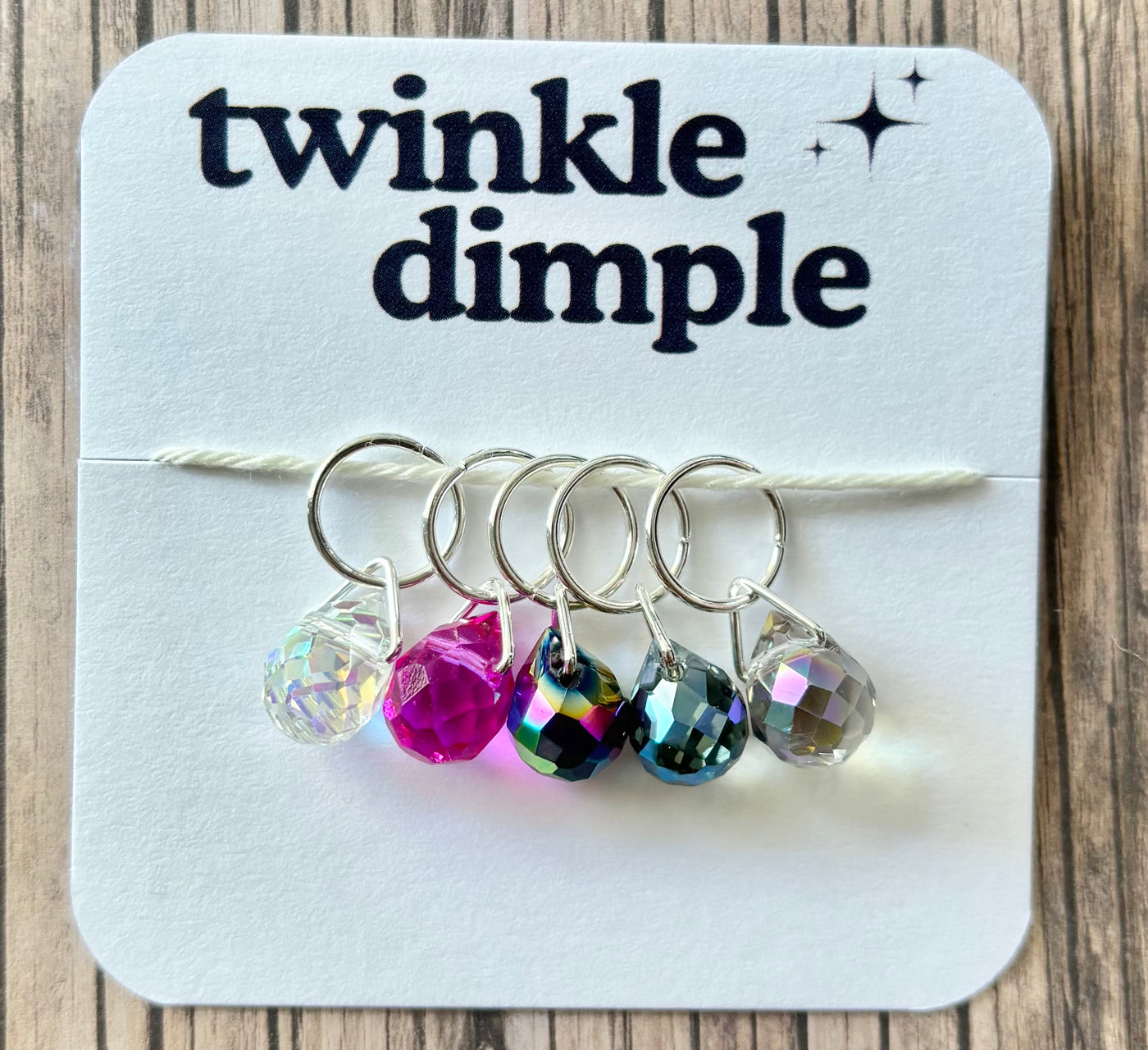 Twinkle Dimple Holiday 2025 Stitch Marker Set