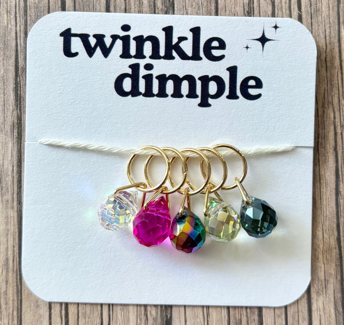Twinkle Dimple Holiday 2025 Stitch Marker Set