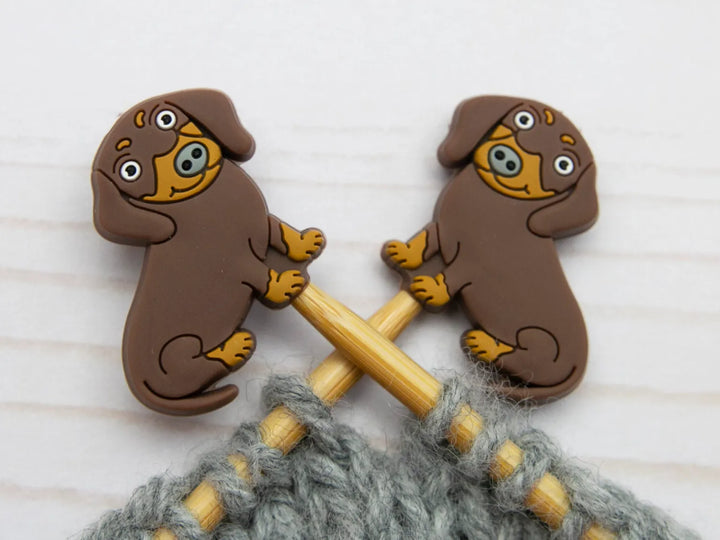 Fox & Pine Stitch Stoppers