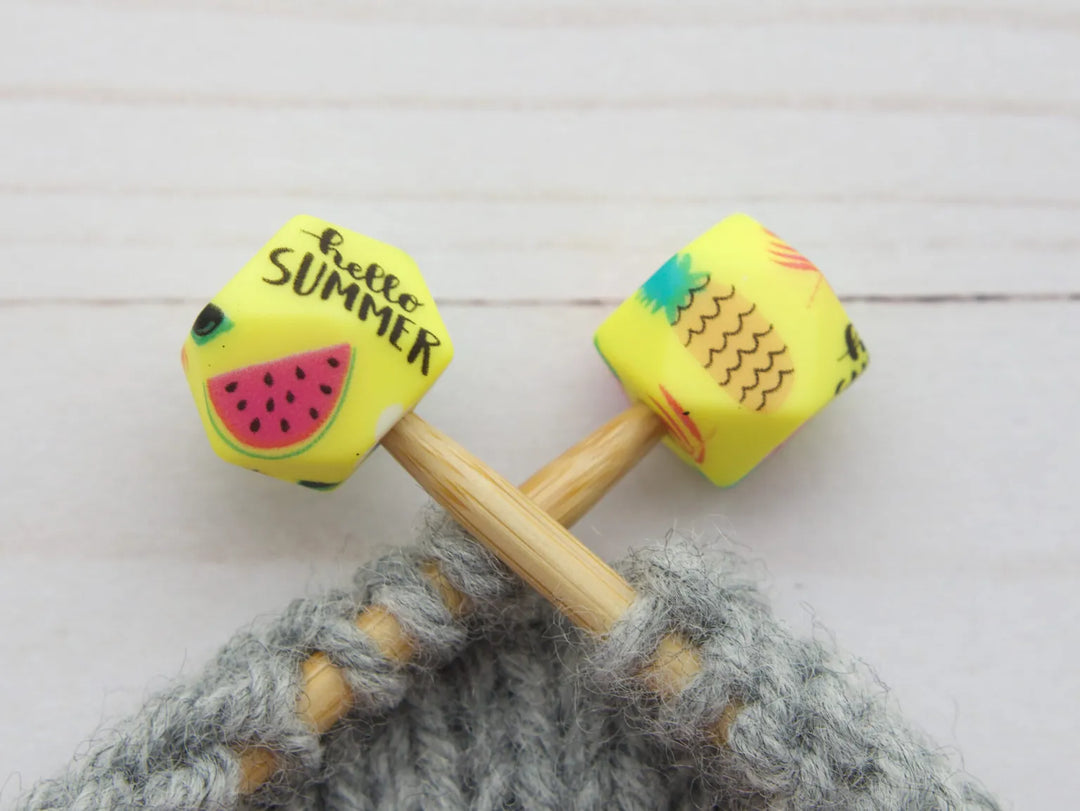 Fox & Pine Stitch Stoppers