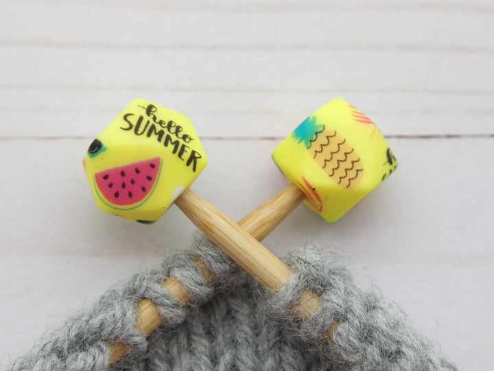 Fox & Pine Stitch Stoppers