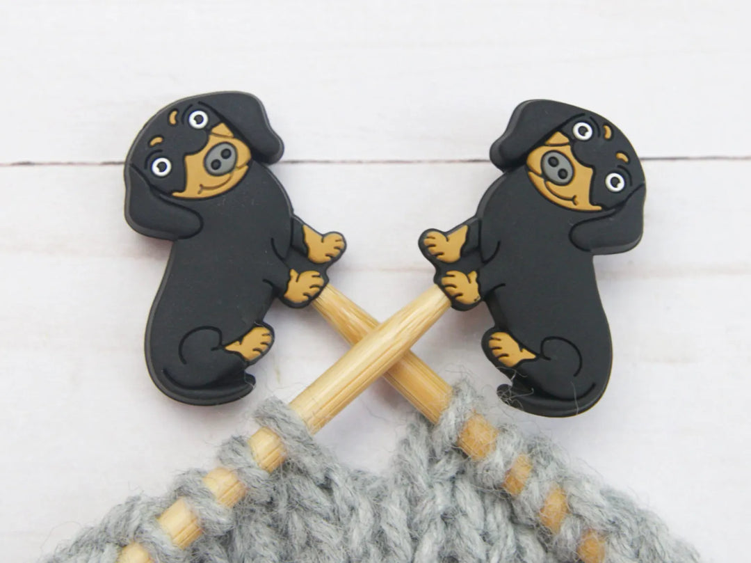 Fox & Pine Stitch Stoppers