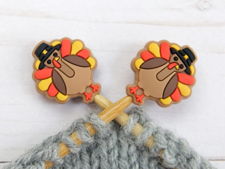 Fox & Pine Stitch Stoppers