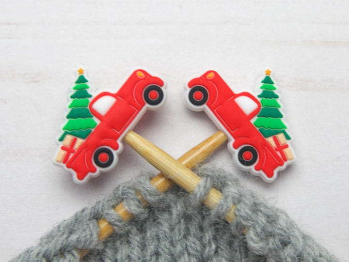 Fox & Pine Stitch Stoppers