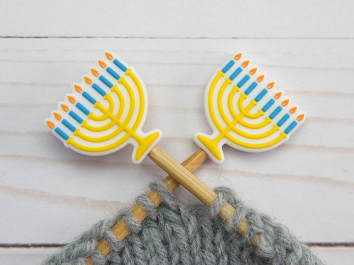 Fox & Pine Stitch Stoppers