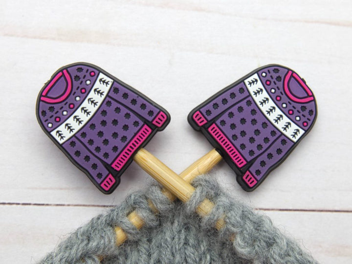 Fox & Pine Stitch Stoppers