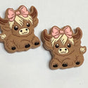 Highland cow bow
