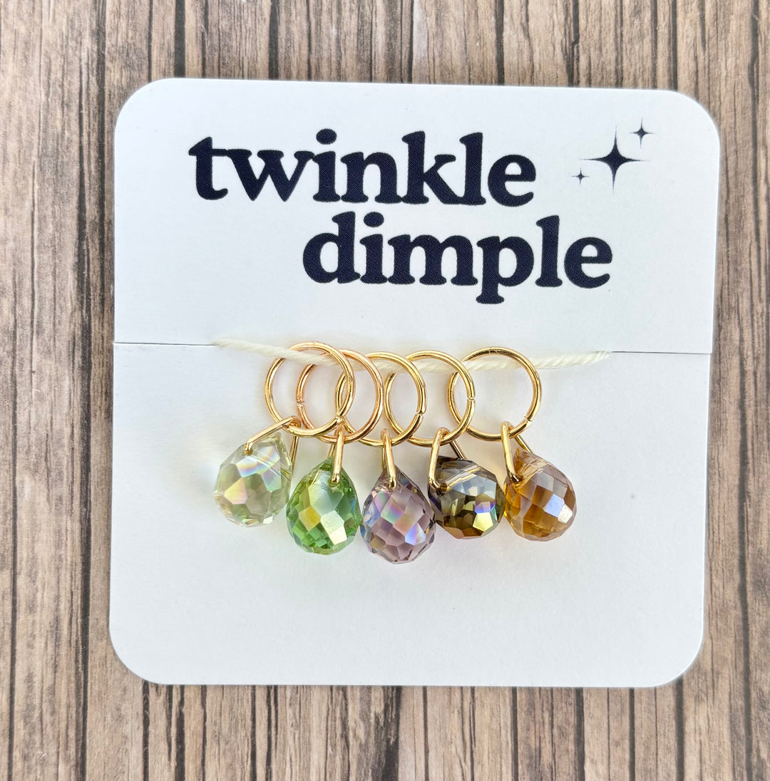 Twinkle Dimple Stitch Marker Set