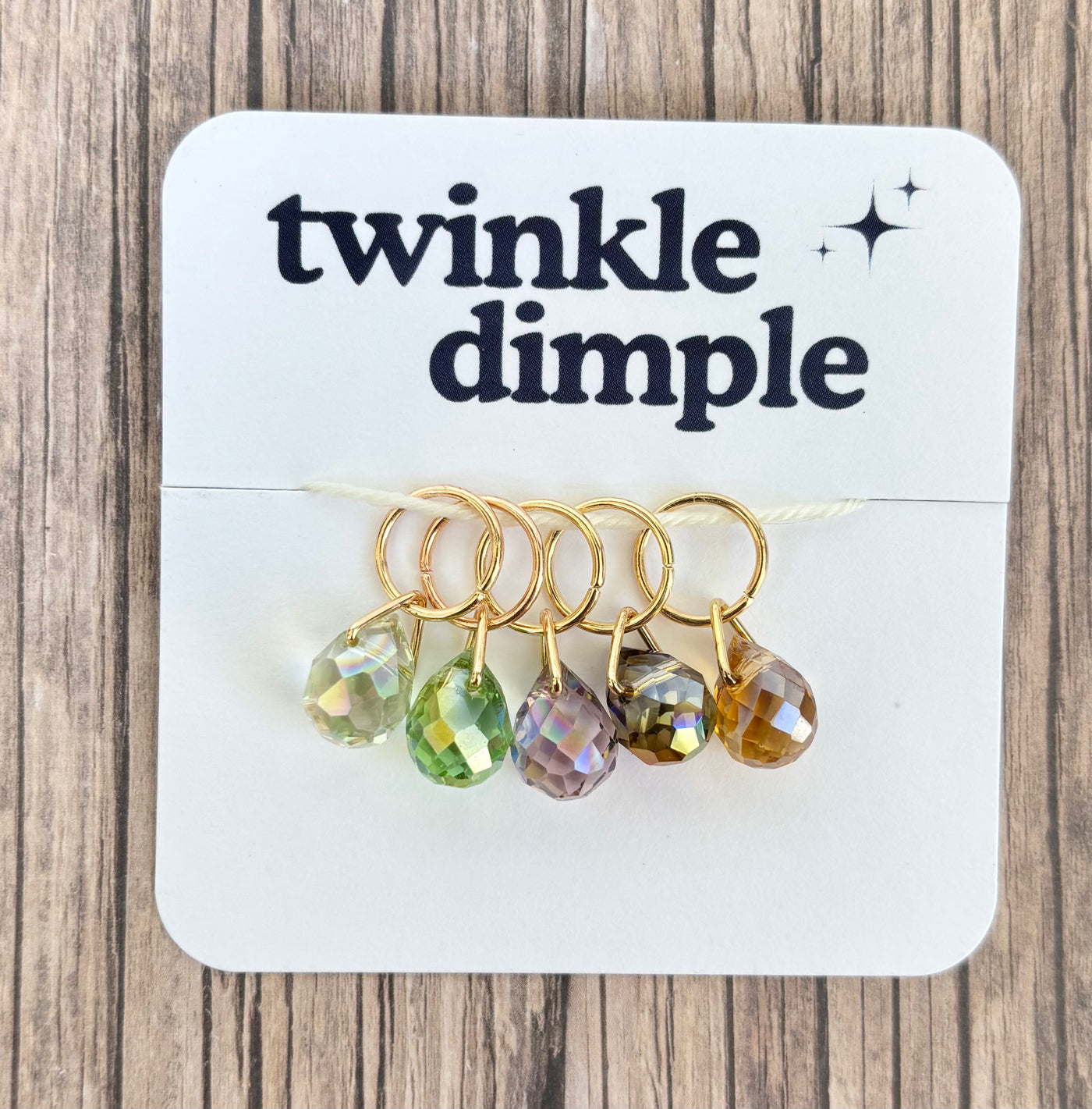 Twinkle Dimple Stitch Marker Set