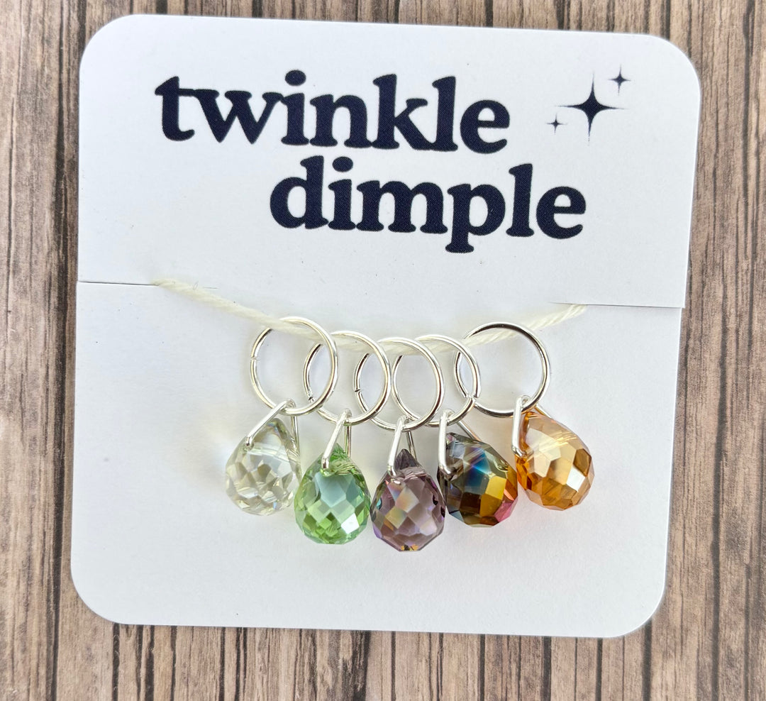 Twinkle Dimple Stitch Marker Set