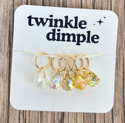 Twinkle Dimple Stitch Marker Set