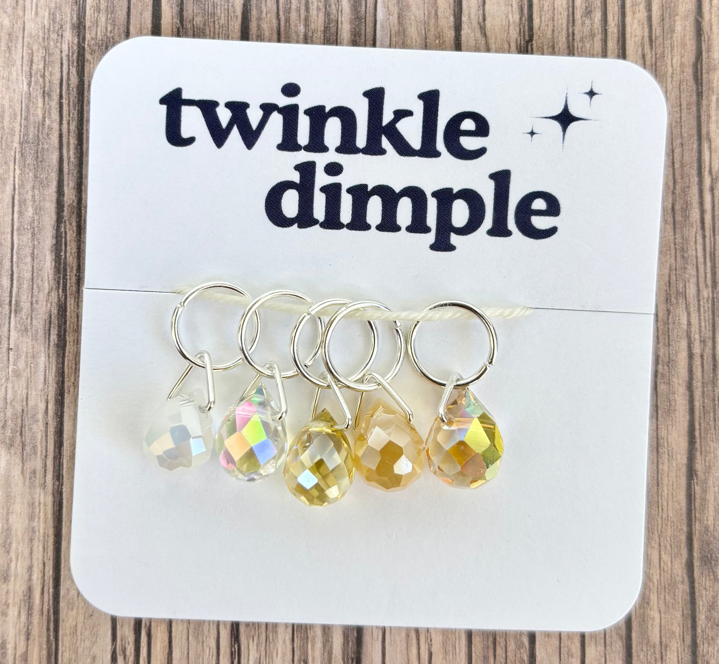 Twinkle Dimple Stitch Marker Set