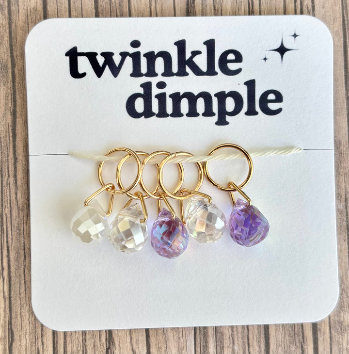 Twinkle Dimple Stitch Marker Set