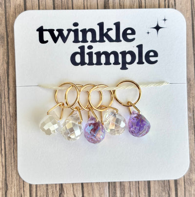 Twinkle Dimple Stitch Marker Set