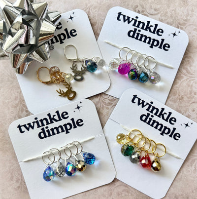 Twinkle Dimple Holiday 2025 Stitch Marker Set