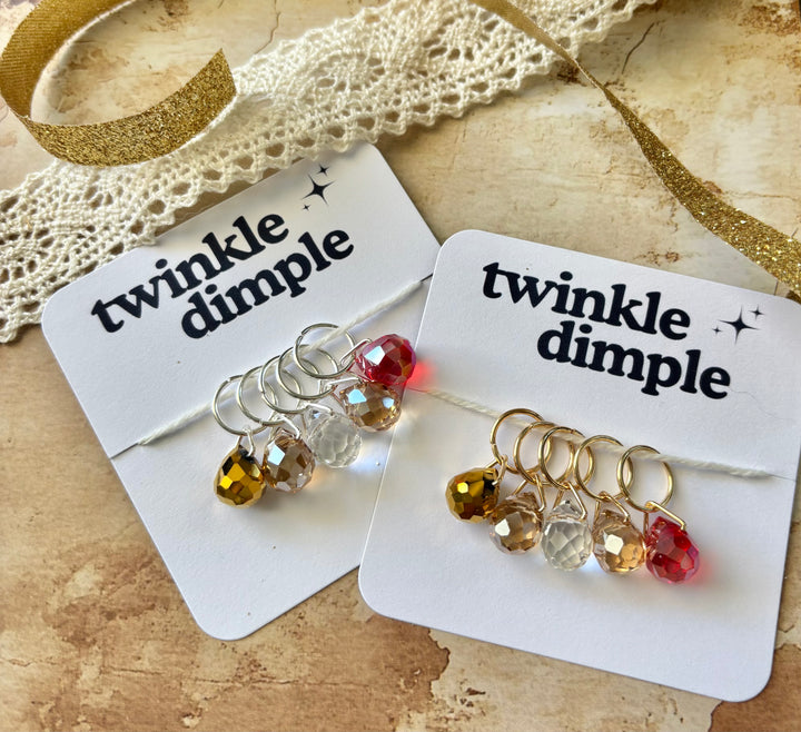 Twinkle Dimple Stitch Marker Set
