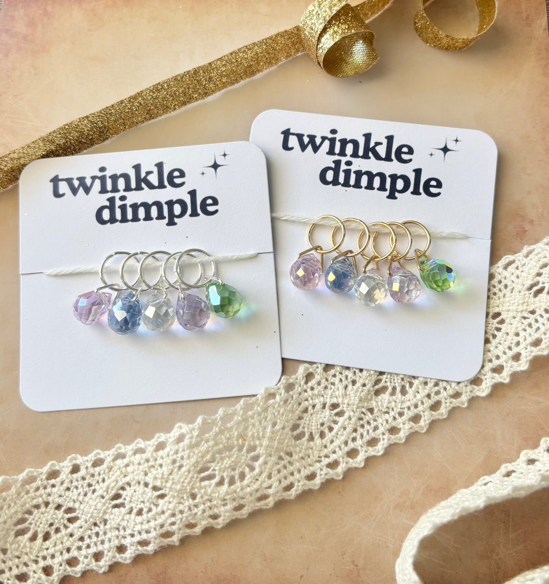 Twinkle Dimple Stitch Marker Set