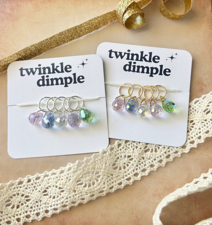 Twinkle Dimple Stitch Marker Set